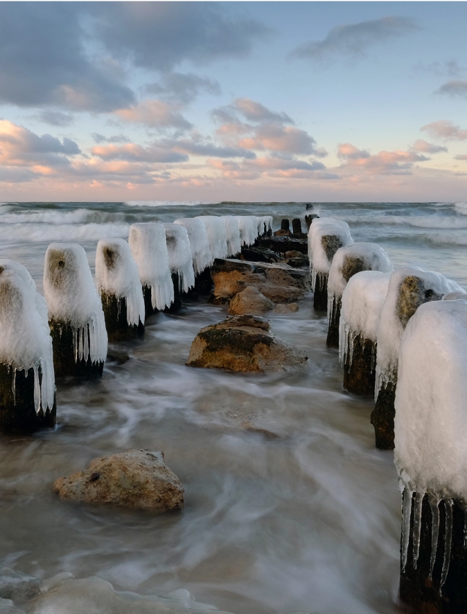  Malownicza zima w Kołobrzegu